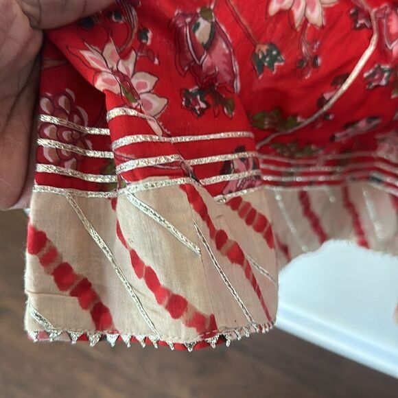 Renata by renata gasparian Floral Midi Dress M - Picture 7 of 8